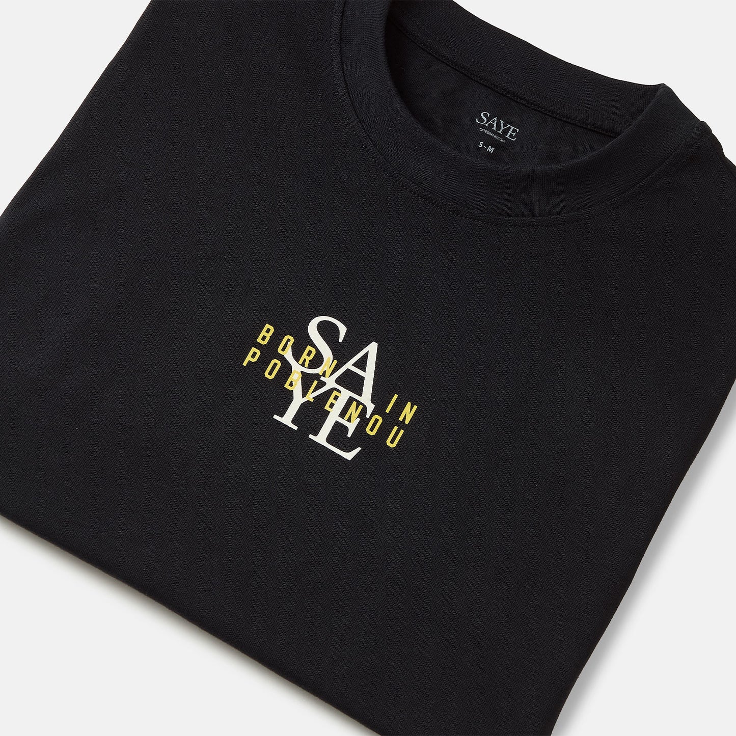 Born in Poblenou Long Sleeve T - Black