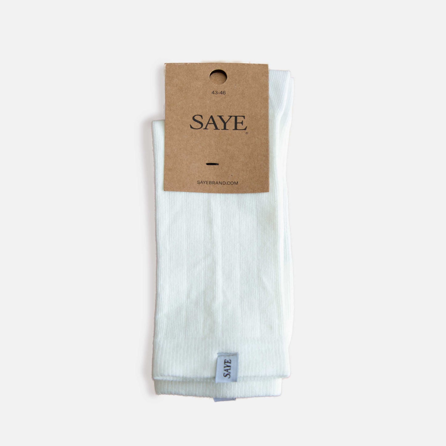 Crew Ribbed Socks - Offwhite