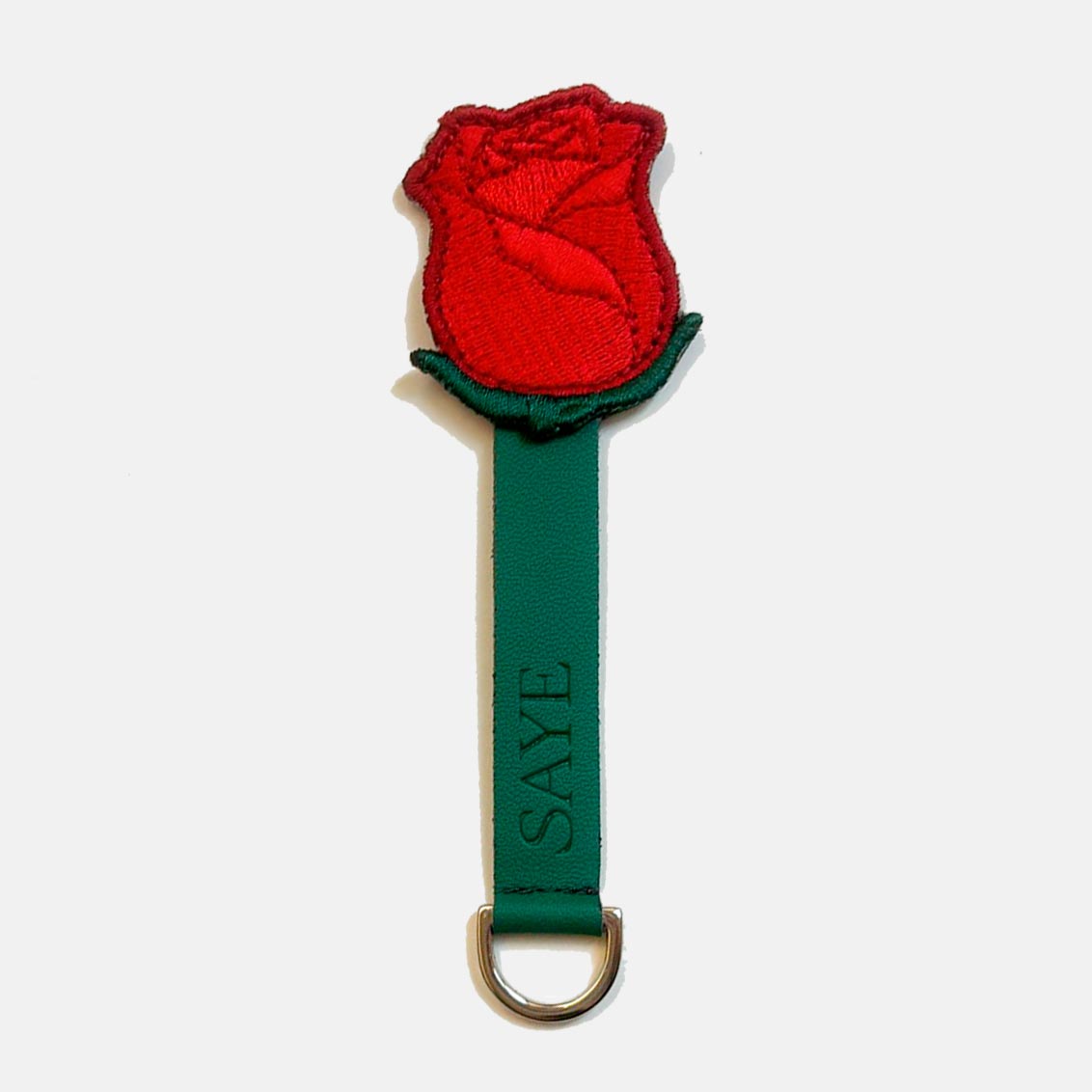 Sant Jordi Rose Keychain