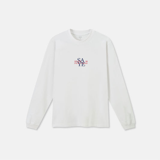 Born in Poblenou Long Sleeve T - White