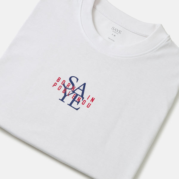 Born in Poblenou Long Sleeve T - White