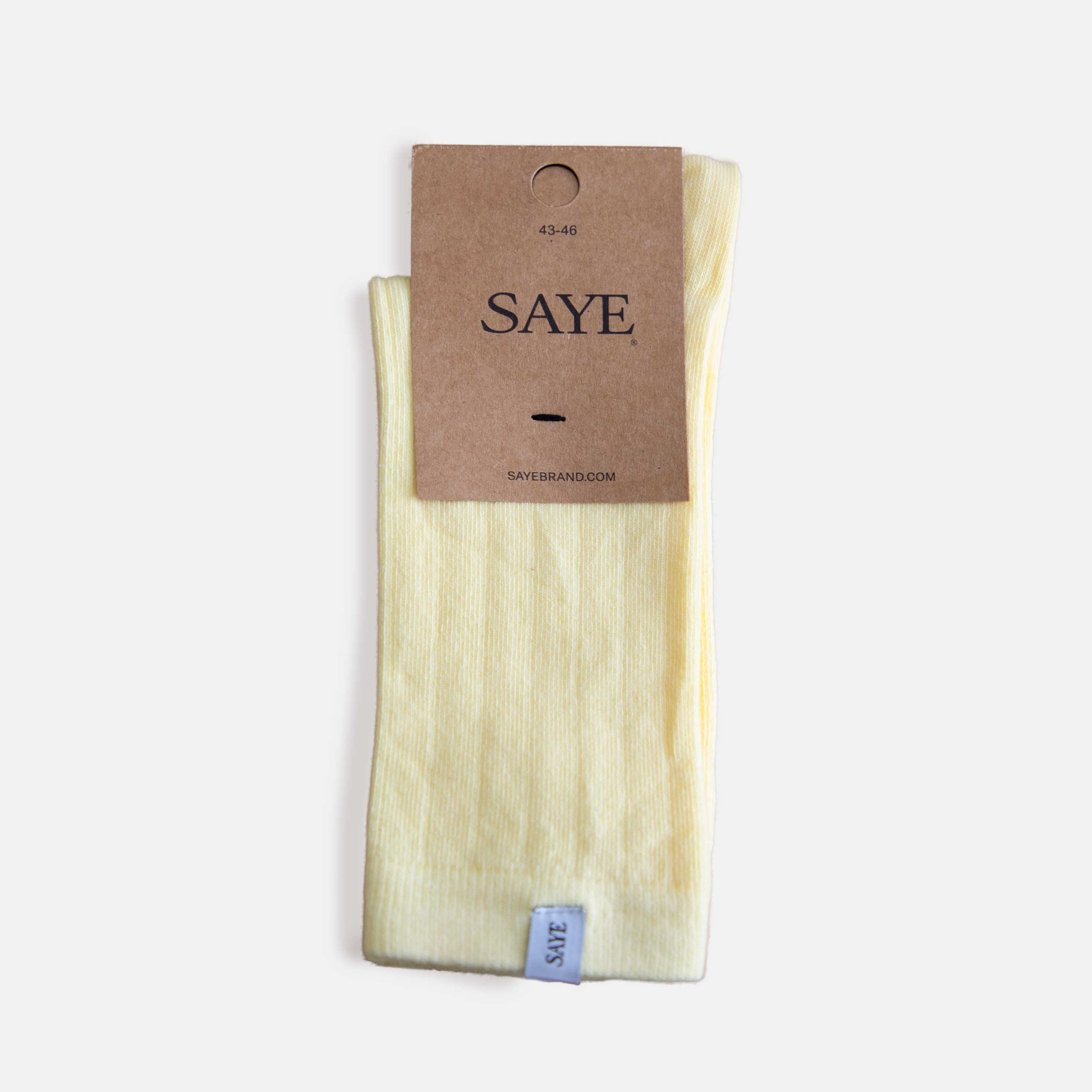 Crew Ribbed Socks - Butter