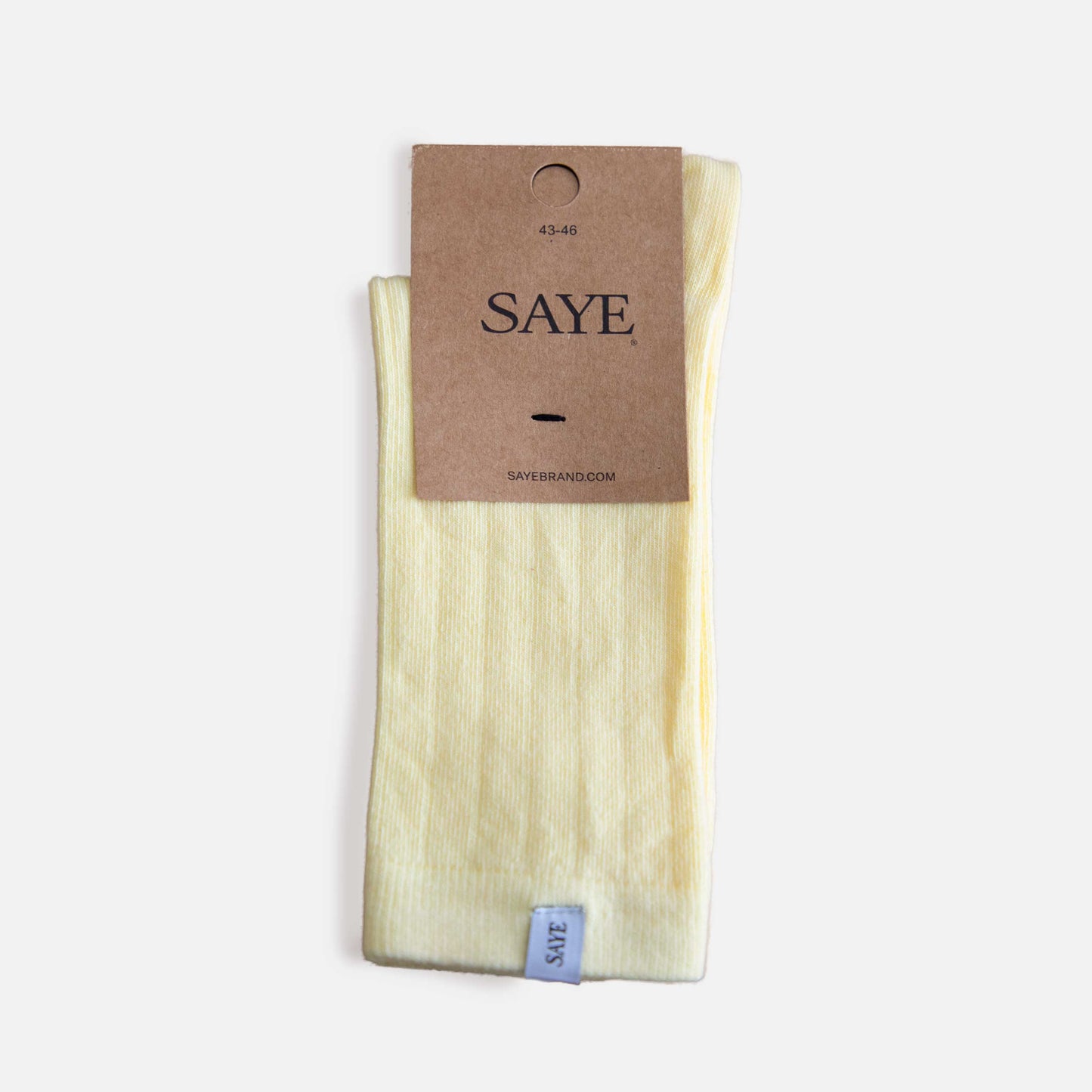 Crew Ribbed Socks - Butter