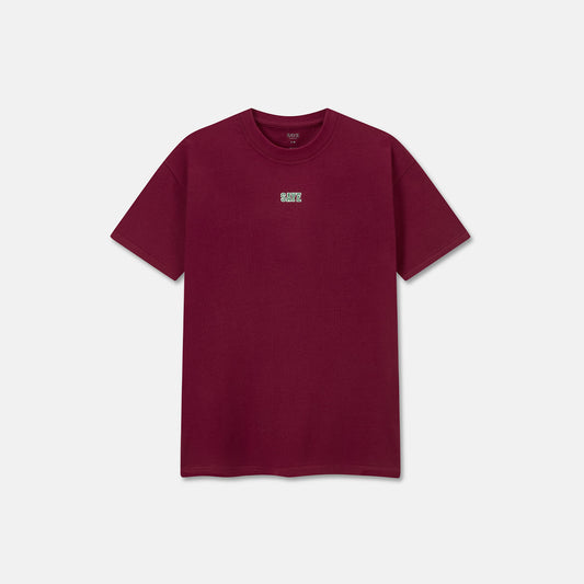 Born in Poblenou T-Shirt - Garnet
