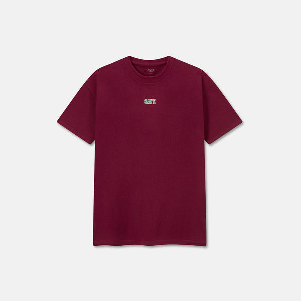 Born in Poblenou T-Shirt - Garnet