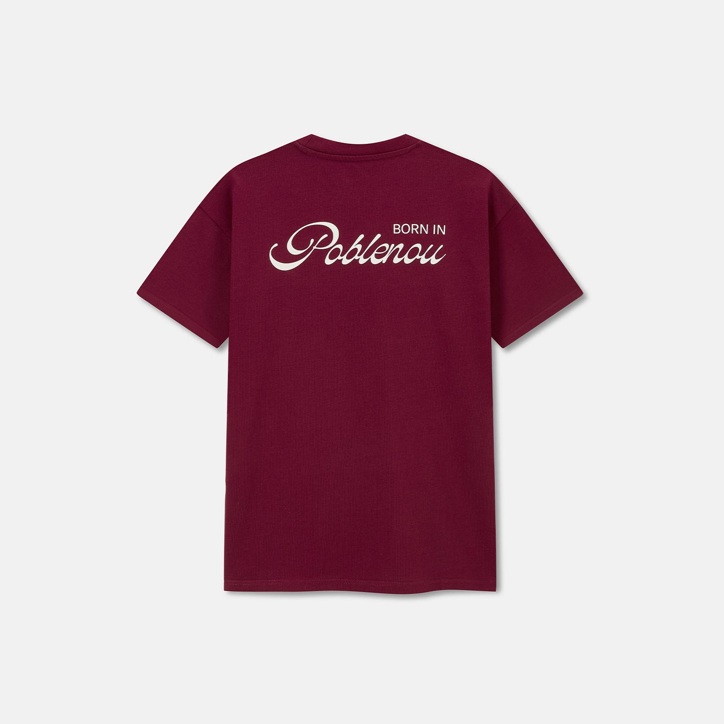 Born in Poblenou T-Shirt - Garnet
