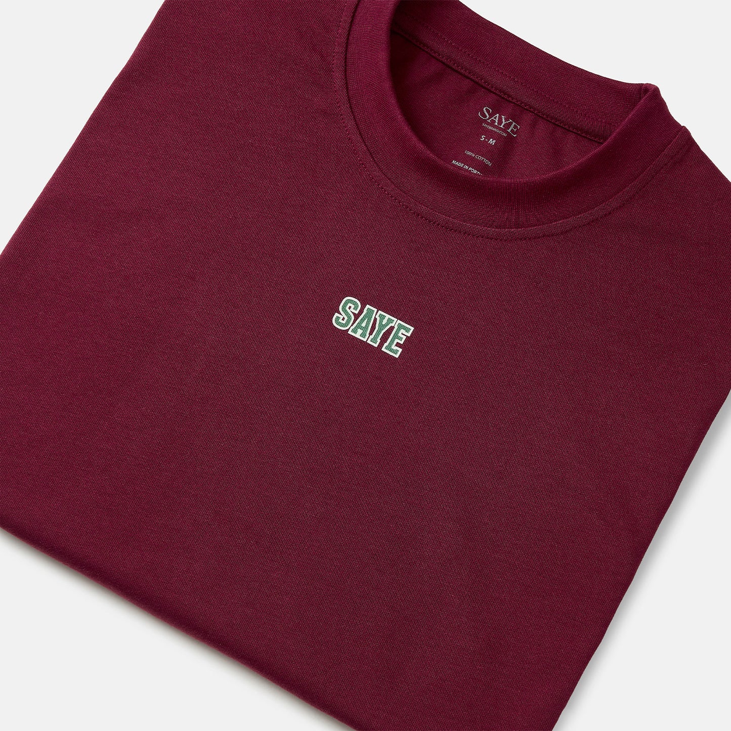 Born in Poblenou T-Shirt - Garnet