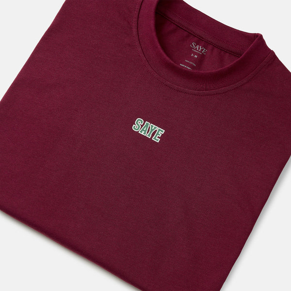 Born in Poblenou T-Shirt - Garnet