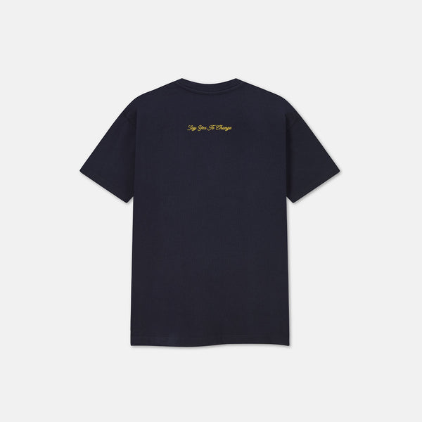 Say Yes to Change T-Shirt - Midnight