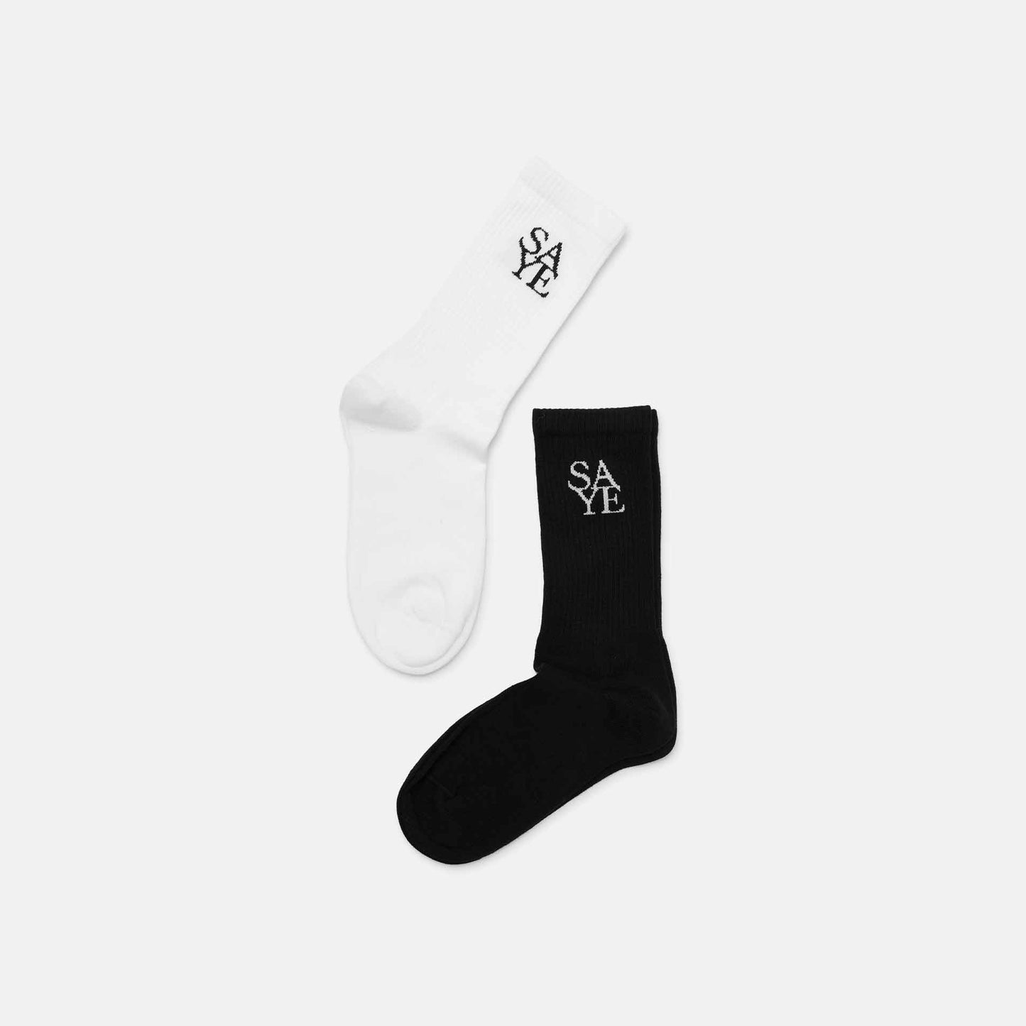 Crew Everyday Socks - Black & White