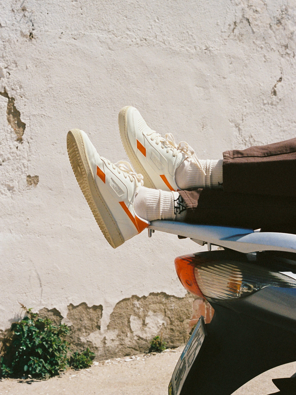 Reebok club c naranja new arrivals